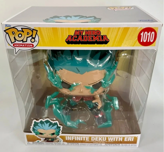 Funko POP! Jumbo MHA Infinite Deku with Eri 10” Inch #1010