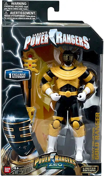 Power Rangers ZEO Legacy Gold Ranger Action Figure [ZEO]