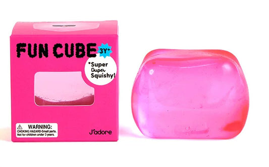 Fun Cube - Pink | J'adore Fun Ice Cube Squish