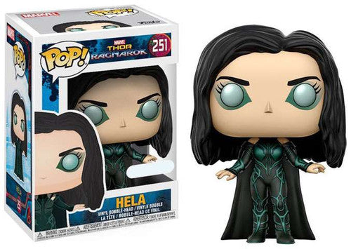 Funko Thor: Ragnarok POP! Marvel Hela Exclusive Vinyl Bobble Head #251 [No Helmet]