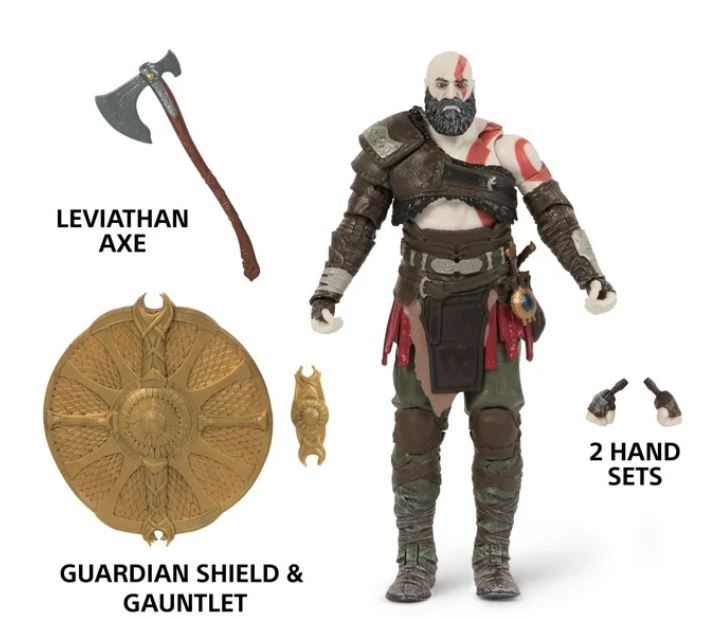 Ps God Of War Ragnarok Kratos 6in Action Figure