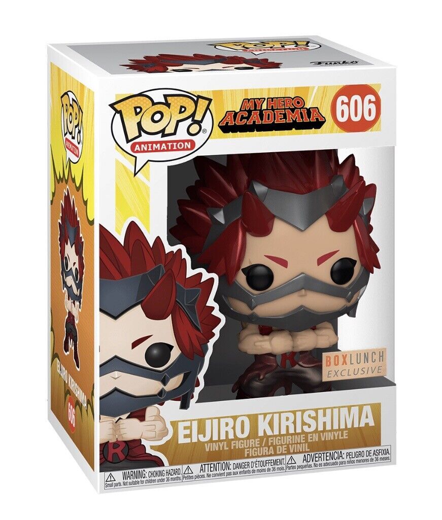 Funko Pop! Animation: MHA: Eljiro Kirishima #606 - Lunchbox Exclusive
