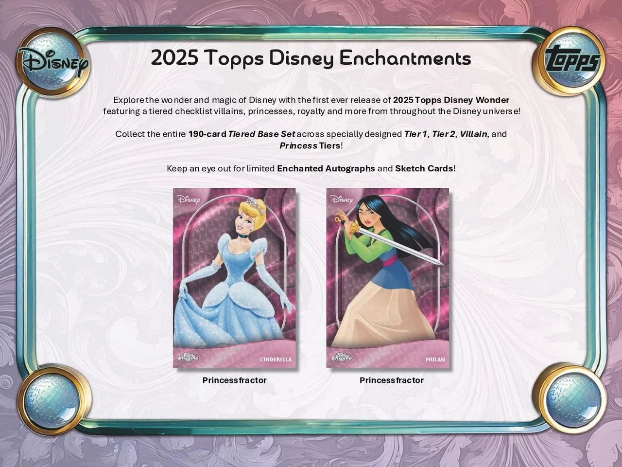 Topps Disney Chrome 2025 Blaster Box