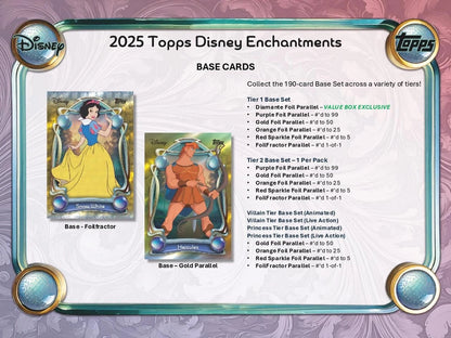 Topps Disney Chrome 2025 Blaster Box