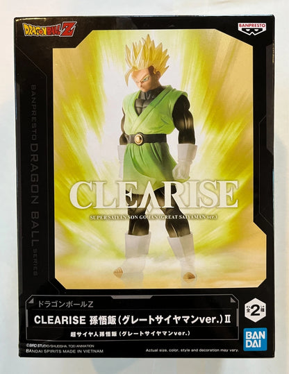 Dbz Clearise Super Saiyan Son Gohan Great Saiyaman Figure