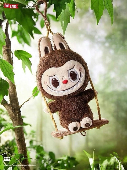 Labubu The Monsters Timber Workshop Playing on the Swing Plush Blind Box