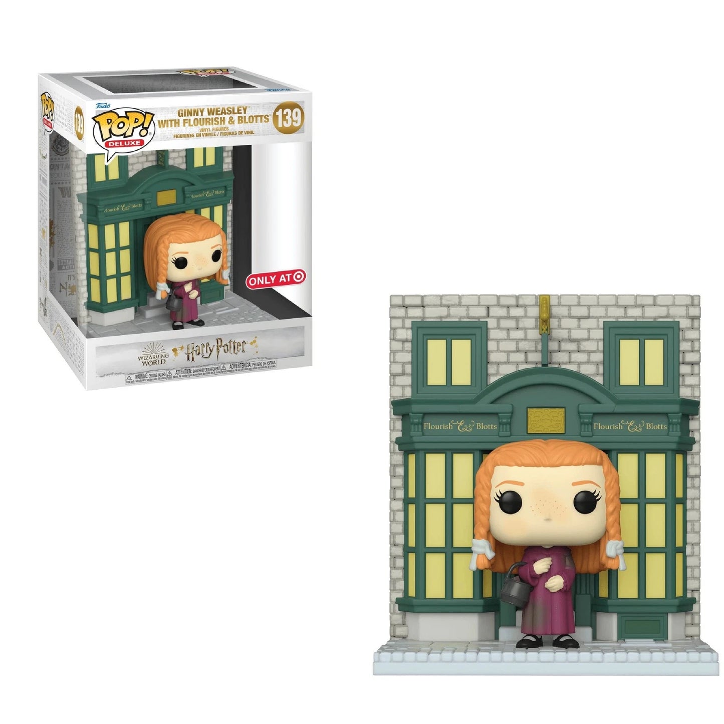 Funko Pop! Deluxe: Harry Potter - Ginny Weasley with Flourish & Blotts - Target
