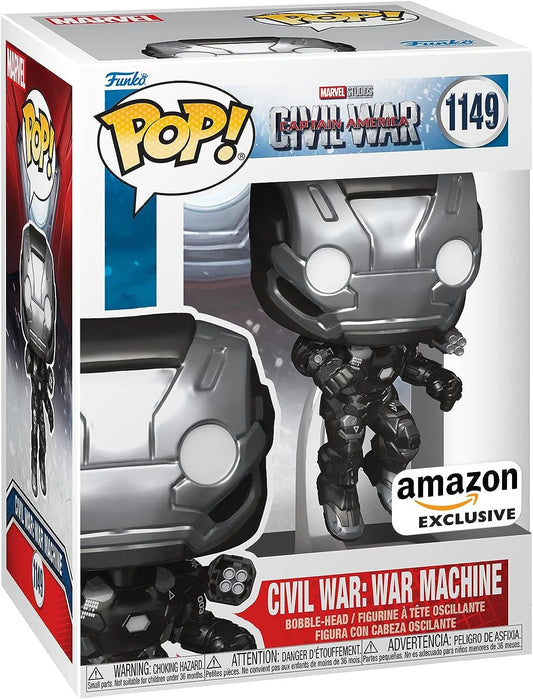 Funko Pop! Vinyl: Marvel - Civil War: War Machine - Amazon (Exclusive) #1149