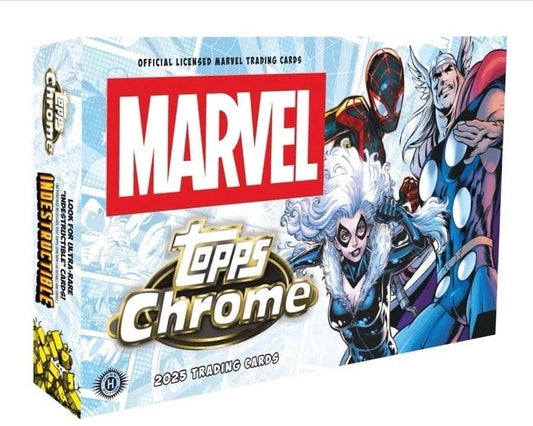 Topps Marvel Comics Chrome 2025 Box