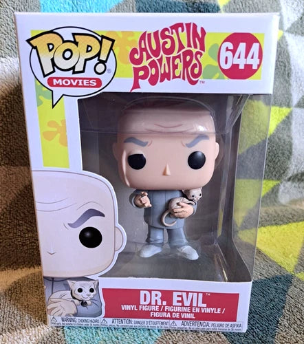Dr Evil Pop 644 - Austin Powers Funko Pop! Vinyl 2018 Vaulted