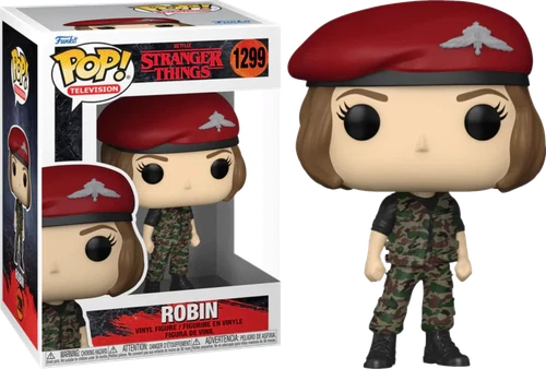 Stranger Things: Robin in Hunter Outfit Funko Pop! Vinyl 1299