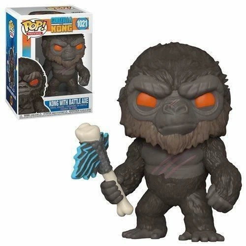 King Kong with Axe Funko Pop! Godzilla vs Kong 1021 Vinyl Figure