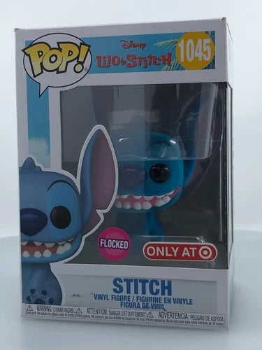 Funko Pop! Vinyl: Disney - Stitch (Flocked) - Target (T) (Exclusive) #1051