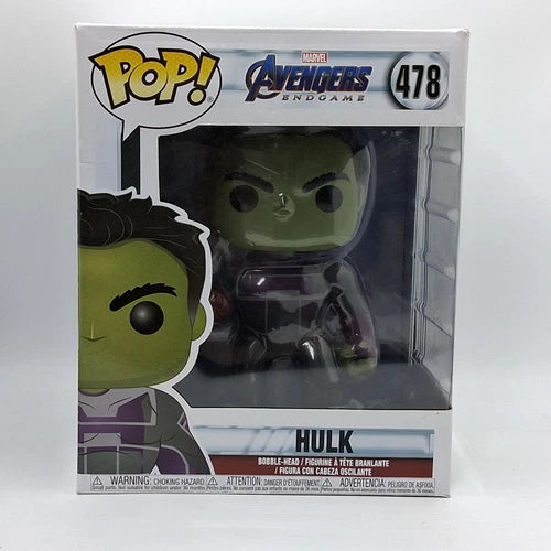 Funko Pop! Hulk 478 Avengers Endgame Marvel Comics Incredible Disney Vinyl Toy