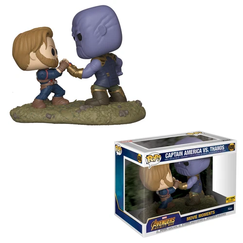 Funko Pop! Moments: Marvel - Captain America vs Thanos 698