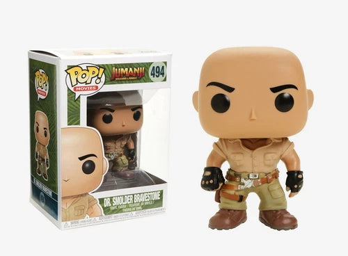 Funko Pop 494 Movie: Jumanji Doctor Bravestone Collectible Vinyl Figure
