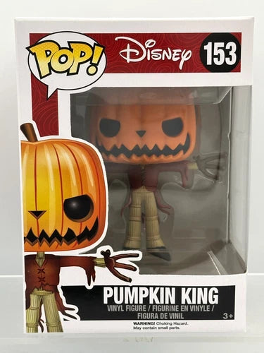 Funko Pop! No. 153 Pumpkin King Disney The Nightmare Before Christmas NIB