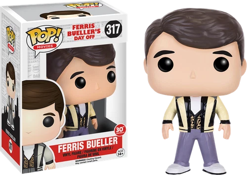 FUNKO POP MOVIES FERRIS BUELLER'S DAY OFF #317