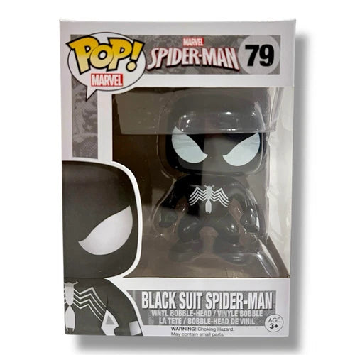 Funko Pop! Vinyl: Marvel - Spider-Man - (Black Suit) #79
