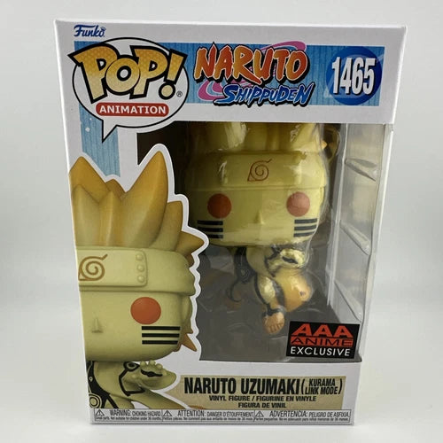 Naruto: Shippuden Naruto Uzumaki Kurama Link Mode Funko Pop! #1465