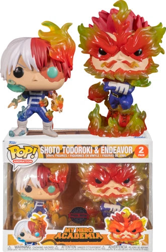Funko Pop! My Hero Academia 2 Pack Shoto Todoroki & Endeavor