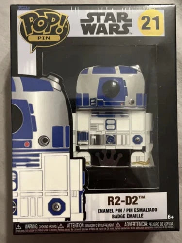 #21 Funko Pop Large Enamel Pin Star Wars R2-D2