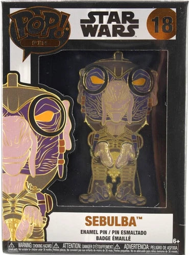 FUNKO POP! PIN STAR WARS SEBULBA
