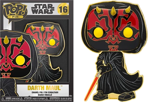 Star Wars Darth Maul Enamel Pin Funko Pop! 16