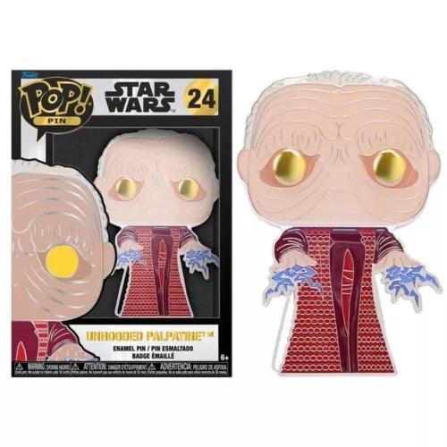 Funko Pop! Star Wars Unhooded Palpatine Pin 24