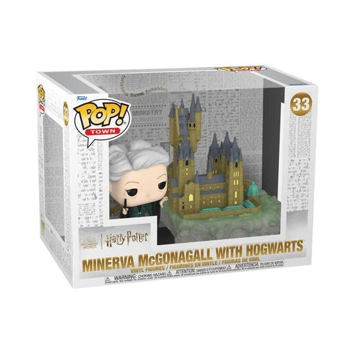Funko POP! Town Harry Potter Minerva McGonagall With Hogwarts Vinyl Figure (#33)