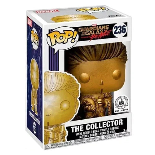 Funko POP! Guardians of the Galaxy Figure - THE COLLECTOR (Gold) #236