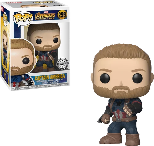 Funko Pop! Vinyl: Marvel - Captain America - Walmart (Exclusive)