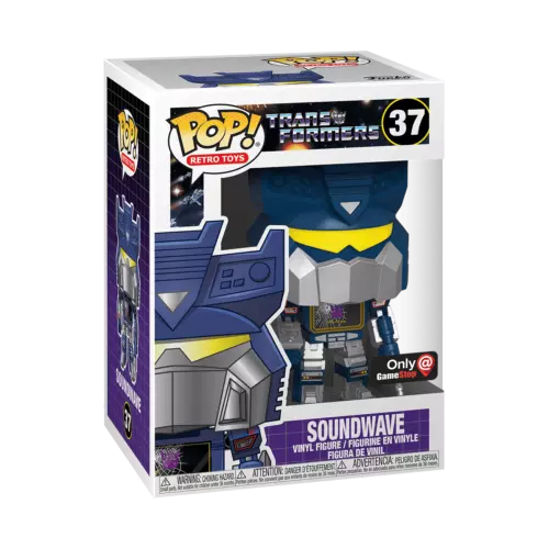 Funko Pop! Vinyl: Transformers - Soundwave - GameStop (Exclusive) #37