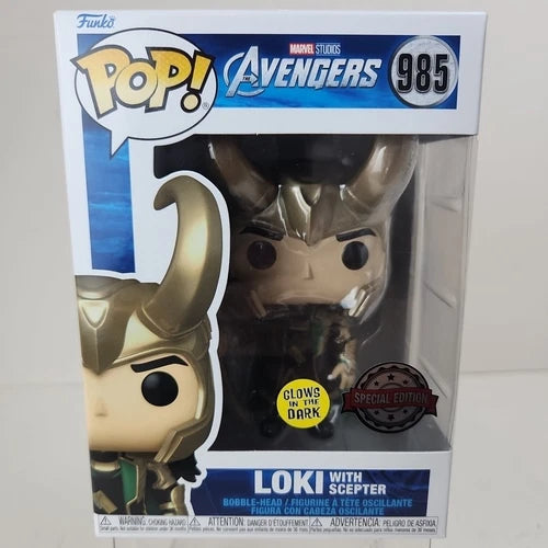 Funko Pop! Vinyl: Marvel Loki Entertainment Earth (Exclusive) #985