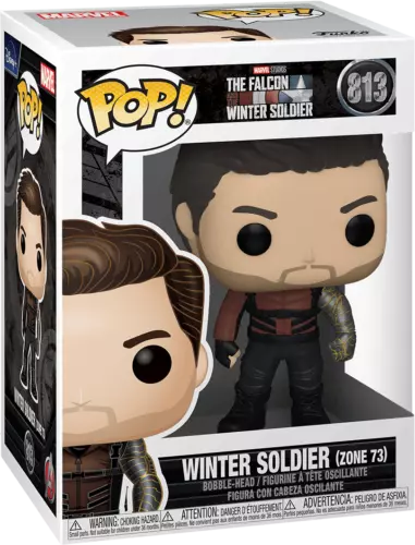 Funko Pop!Marvel The Falcon And The Winter Soldier: Winter Soldier(Zone 73) #813