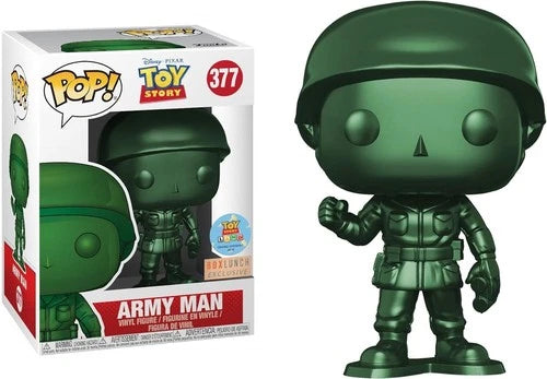 Funko Pop! Vinyl: Pixar - Army Man (Metallic) - Box Lunch (Exclusive) #377