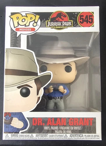 Funko Pop! Vinyl: Jurassic Park - Dr. Alan Grant #545