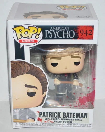 Funko POP! Movies American Psycho Patrick Bateman w/ Axe 942