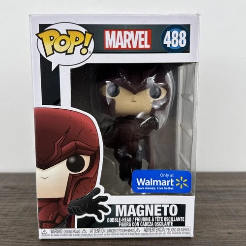 Magneto Funko Pop #488 Marvel Walmart Exclusive