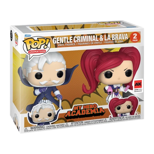 Funko Pop! Vinyl: My Hero Academia - Gentle Criminal & La Brava - 2 Pack -