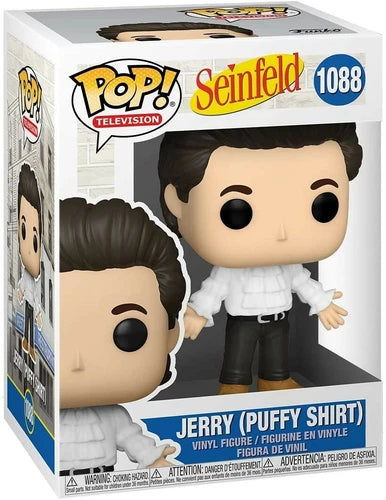 Funko - POP TV: Seinfeld- Jerry w/ Puffy Shirt