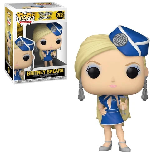 Funko Pop! Rocks: Britney Spears - Toxic Stewardess Vinyl Figure #208
