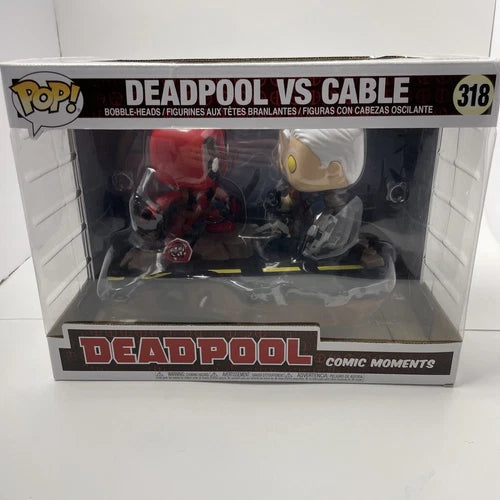 Funko Pop! Moments: Marvel - Deadpool (w/ Cable) #318