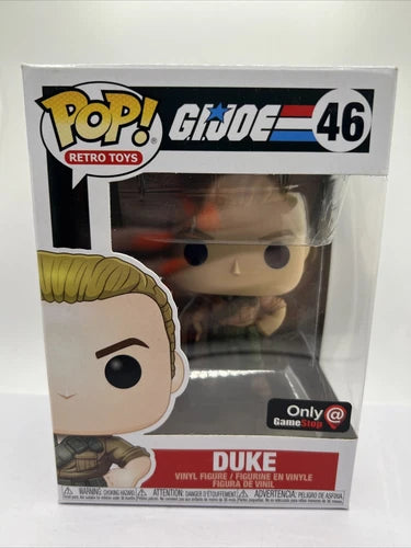 Funko POP! Retro Toys: Exclusive G.I. (GI) Joe Duke Vinyl Figure #46