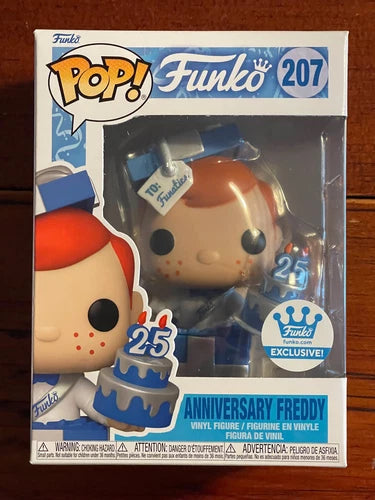 Funko Pop Anniversary Freddy #207 Funko Exclusive Vaulted
