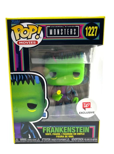 Funko Pop! Frankenstein #1227 Walgreens Exclusive Black Light Neon Flower Daisy