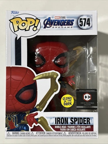 Funko Pop! Vinyl: Marvel - Iron Spider (Glows In The Dark) Exclusive #1141