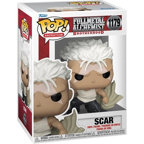 Scar 1179 ~ Fullmetal Alchemist: Brotherhood ~ Funko Pop Vinyl ~ Animation