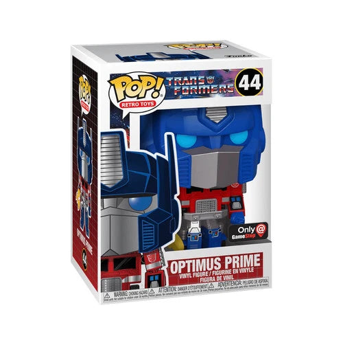 Funko Pop Transformers 44 Optimus Prime Exclusive Figure GameStop