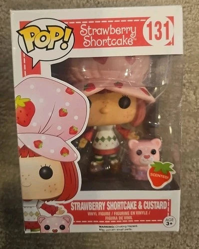 STRAWBERRY SHORTCAKE & CUSTARD Box 131 Funko Pop - Scented - Read Description